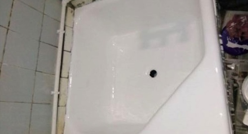 Обновление душевого поддона акрилом | Меленки